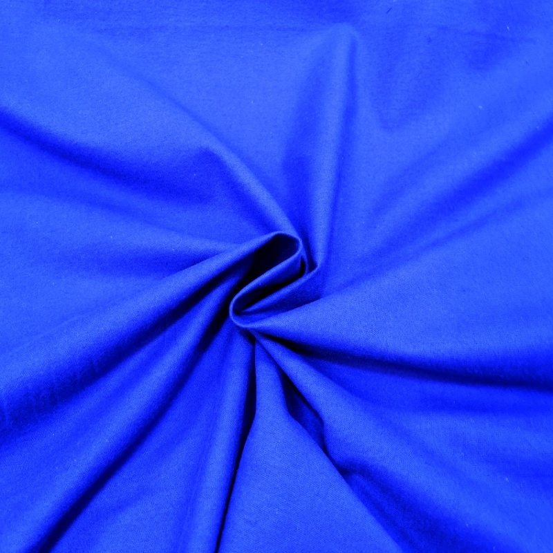 Winceyette Flannelette Cotton Royal Blue